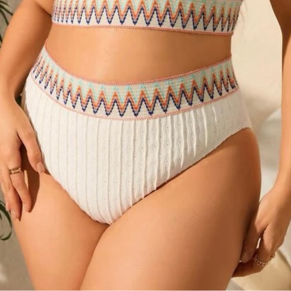 Chevron Tape Bikini Bottoms